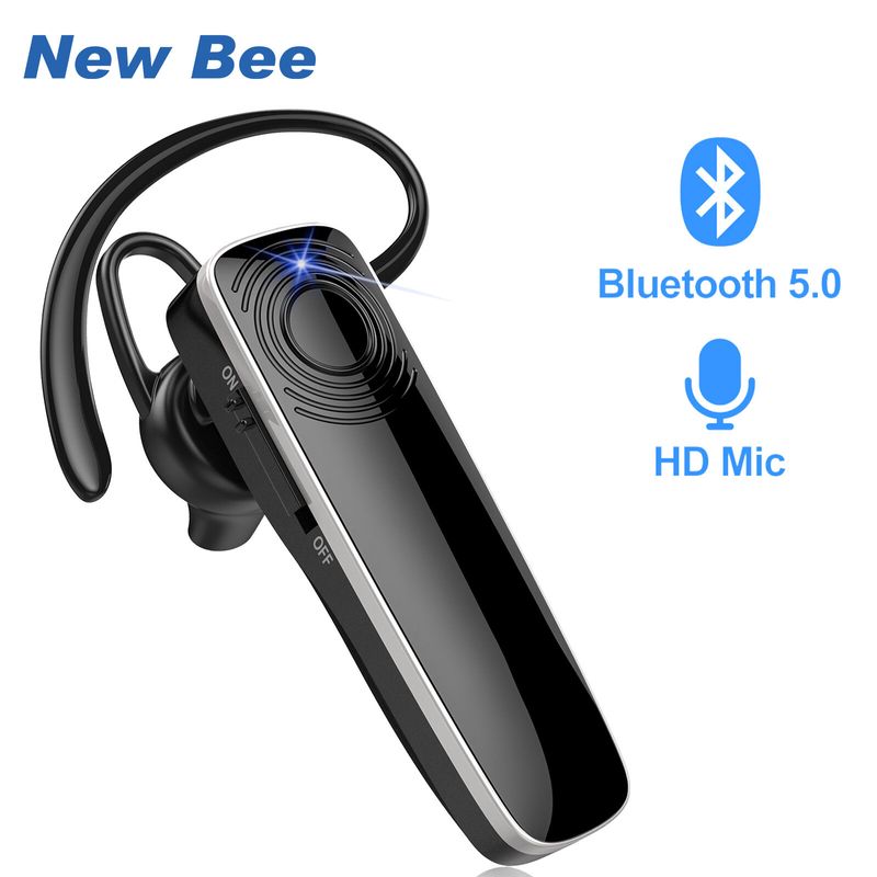 New Bee NB-12 Bluetooth Earphone หูฟังบลูทู ธ บลูทู ธ 5.3 หูฟังบลูทู ธ แบบแฮนด์ฟรี หูฟังไร้สาย ขับเคลื่อนรูปแบบธุรกิจ for Android Samsung HTC SONY