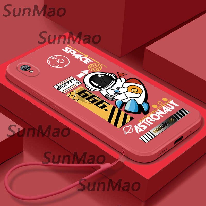 เคสโทรศัพท์ Vivo 1820 Y91C Y1S Y90 ปกนักบินอวกาศออกแบบการ์ตูน CHA17