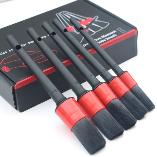 ใหม่!! Detailing Brush Set ชุดแปรง 5 ขนาด (รุ่น Premium ขนนุ่มพิเศษ)