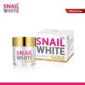 Snail White:ดับเบิ้ล บูสติ้ง แอนตี้เอจจิ้ง เซรั่ม 80ml & โกลด์ ครีม 50 ml,130