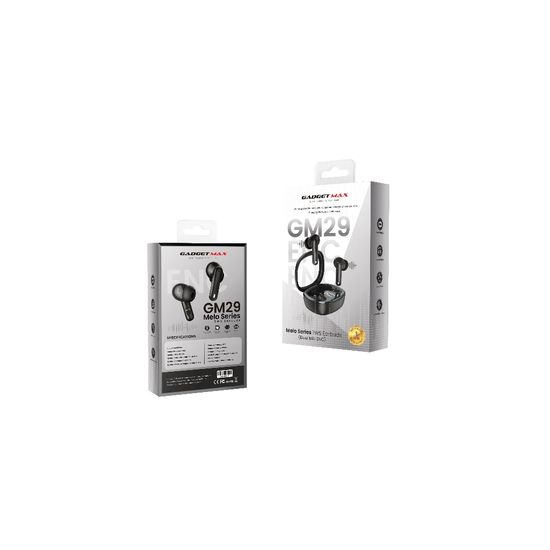 GADGET MAX GM29 MELO SERIES TWS EARBUDS (DUAL MIC ENC) (V5.3) (NPL-6/2024)