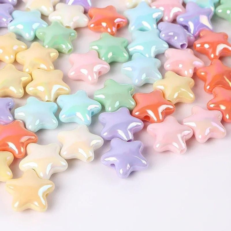 Star Shape ลูกปัด,07;10pcs