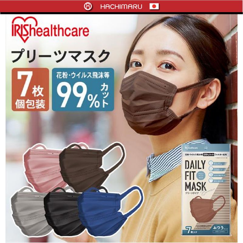 หน้ากากอนามัย IRIS Healthcare Breath Type บรรจุ 7 ชิ้น ของแท้นำเข้าจากญี่ปุ่น