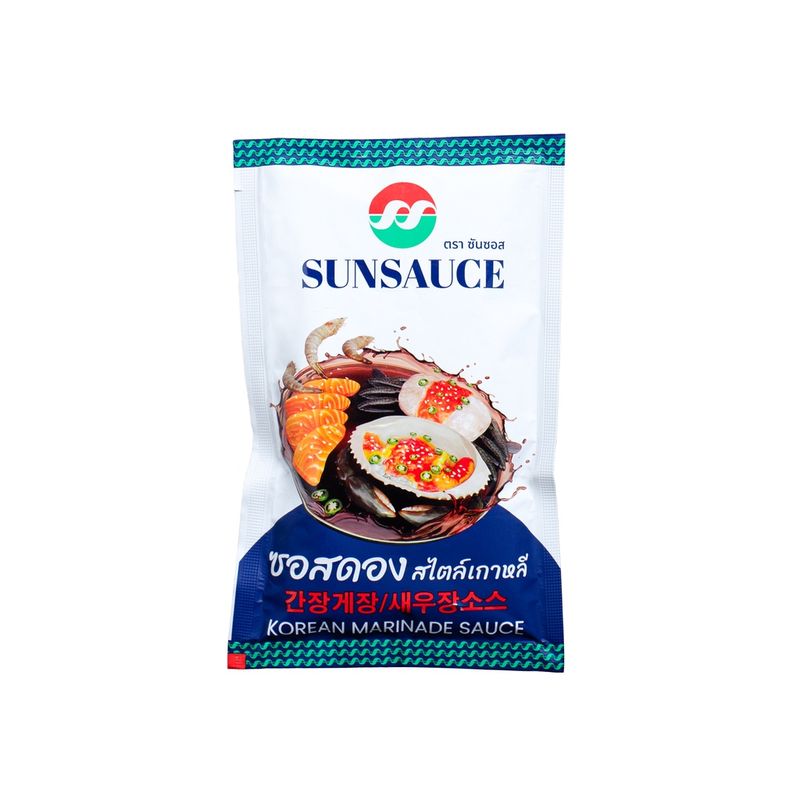 ซอสดอง รสชาติเกาหลีแท้ ซอสดองสำเร็จรูป ขนาดซอง 100/900 กรัม - SUNSAUCE(ซันซอส)