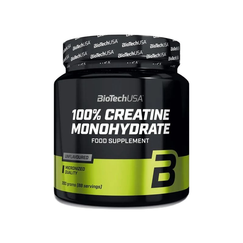 BioTechUSA Micronized Creatine Monohydrate 300g ไมโครไนซ์ ครีเอทีน (เพิ่มแรงต้าน)