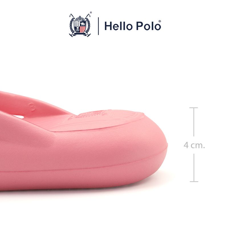 Hello Polo รองเท้าแตะคีบ รองเท้าแตะผู้หญิง รองเท้าอุ้งเท้าแมว รองเท้านิ่มเหมือนเหยียบอึ ส้นหนา 4 ซม  กันลื่น เบาสบาย แฟชั่นฤดูร้อน HP8022 Size 36 - 41