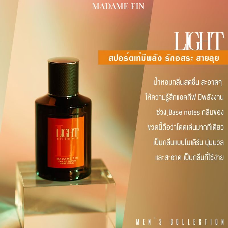 Madame Fin:Men's Collection 2,น้ำเงิน1 ส้ม1 สบู่1,Free Shipping