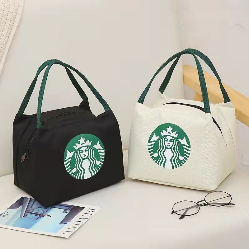 กระเป๋าสตาร์บัค มีซิปถุงผ้า กระเป๋า🔥🔥Starbuck พร้อมส่ง