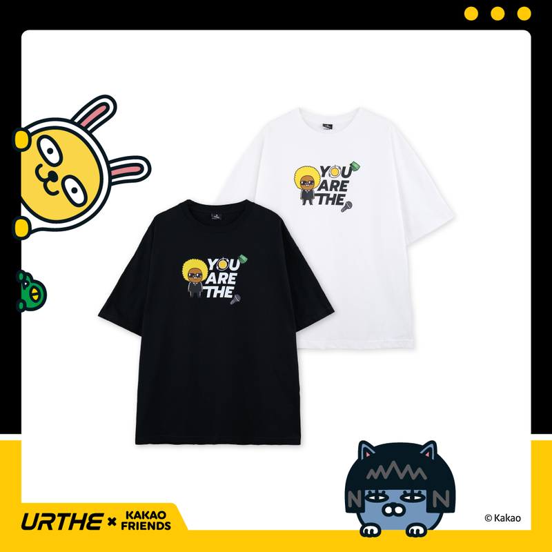 URTHE - เสื้อยืด KAKAO FRIENDS New Series Set 1