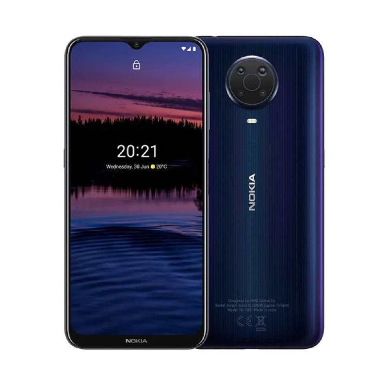 Nokia G20 4+128GB โนเกีย จอใหญ่ 6.52" กล้อง4 ตัว 48MP Ultrawide +5MP+2MP+2MPแบตฯ 5,050 mAh