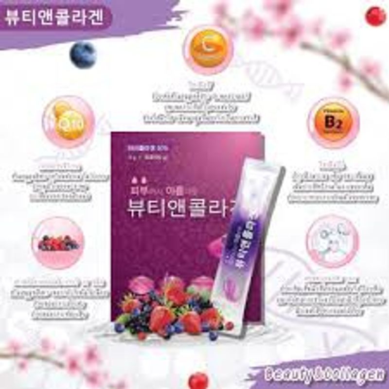 [ฉลากไทย] Ilyang Beauty Collagen คอลลาเจนกล่องม่วง