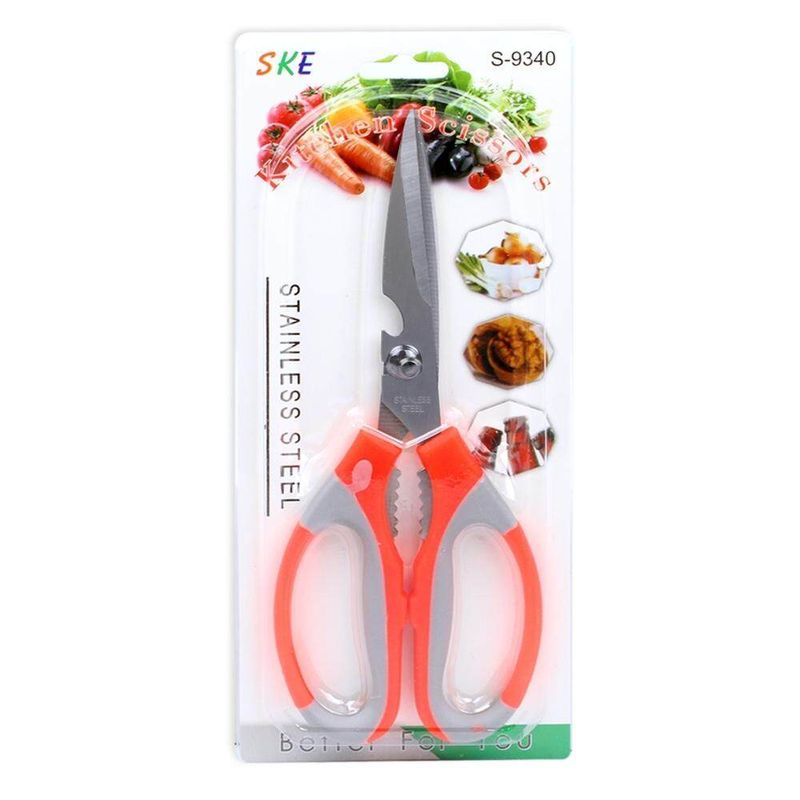 กรรไกร อเนกประสงค์ S-9340 Kitchen Sciossors รุ่น Stainless-Steel-Scissors-024-05a-June-Beam