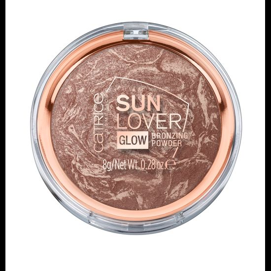 Catrice คาทริซ Sun Lover Glow Bronzing Powder 010 บรอนเซอร์ เครื่องสำอาง