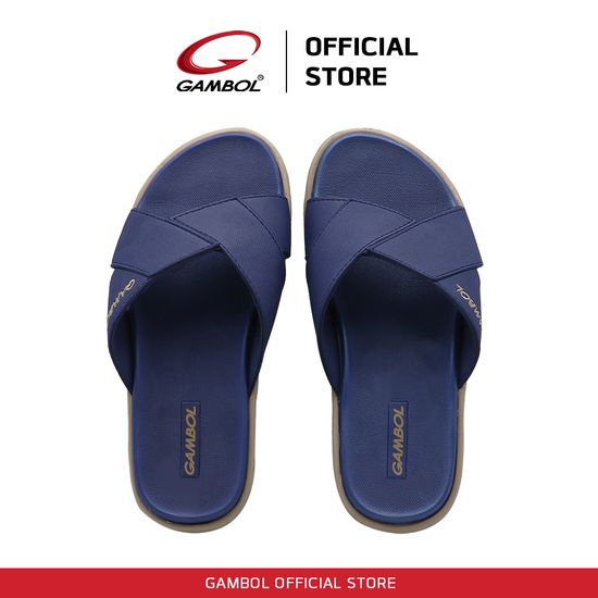 GAMBOL แกมโบล รองเท้าแตะส้นเตารีดแบบสวม รุ่น GW42178 Size 36-39