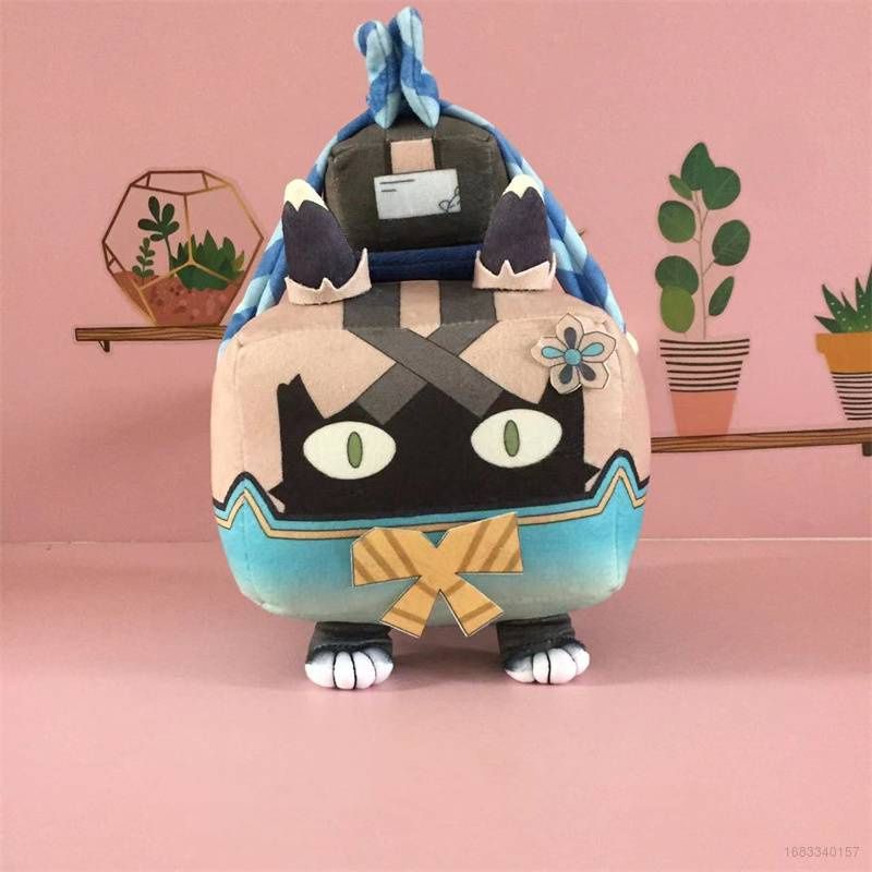 Ag Genshin Impact Kirara Cat ตุ๊กตาแมว ยัดไส้ ของเล่นสําหรับเด็ก ตกแต่งบ้าน ของขวัญ สําหรับเด็กผู้หญิง เกมคอลเลกชัน