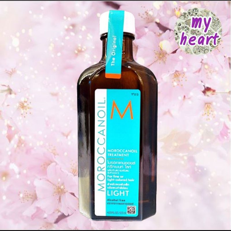 Moroccanoil Treatment Light 25/100/125/200 ml น้ำมันบำรุงผมสำหรับผมเส้นเล็ก