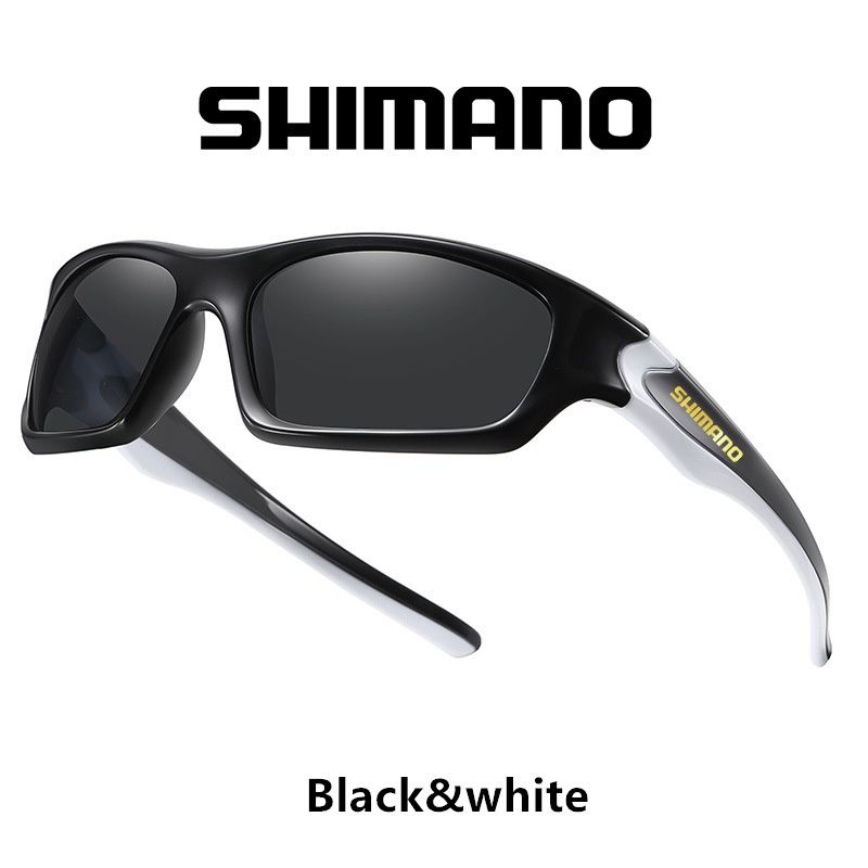 Shimano แว่นตากันแดด เลนส์โพลาไรซ์ UV400 สําหรับขี่จักรยาน เดินป่า ตกปลา เล่นกีฬากลางแจ้ง