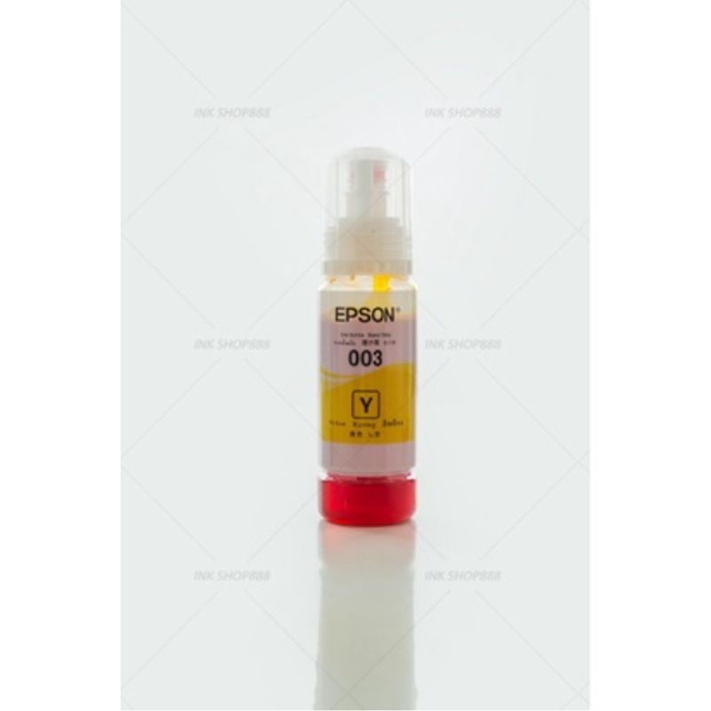 EPSON 003 หมึกแท้ 65 ml สินค้าเดิม 100% 4 สี BK, C, M, Y ไม่มีกล่อง L1110 L1210 L1216 L1250 L1256 L3100 L3101