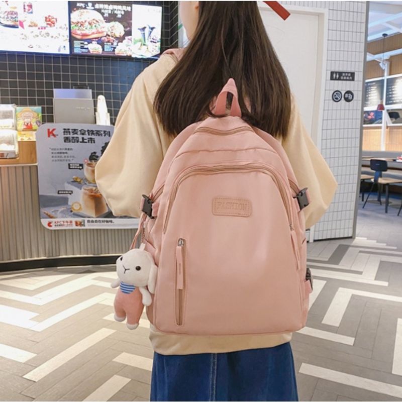 G143 พร้อมส่ง🇹🇭 CUTE FASHION BAG กระเป๋าเป้ กระเป๋าสะพายหลัง cutecute~