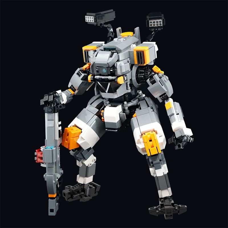 Buildmoc Titanfall Mech Robot โมเดลหุ่นยนต์ Vanguard-Class Titan FS-1041 ของเล่น สําหรับเด็ก และผู้ใหญ่ 993 ชิ้น