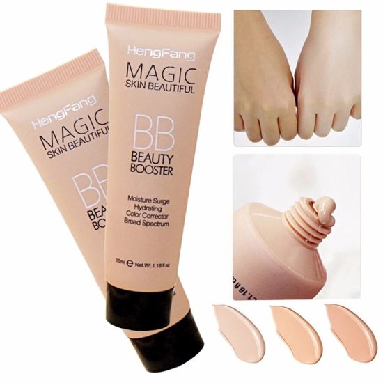 Long Lasting Liquid Foundation Waterproof Anti-Acne Marks Flawless BB Cream Natural Face Base Makeup Cosmetic