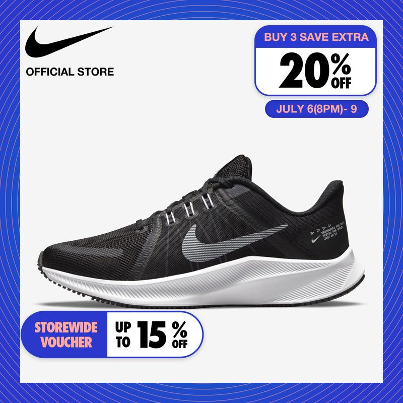 Nike Women's Quest 4 Running Shoes - Black รองเท้าวิ่งผู้หญิง Nike Quest 4 - สีดำ