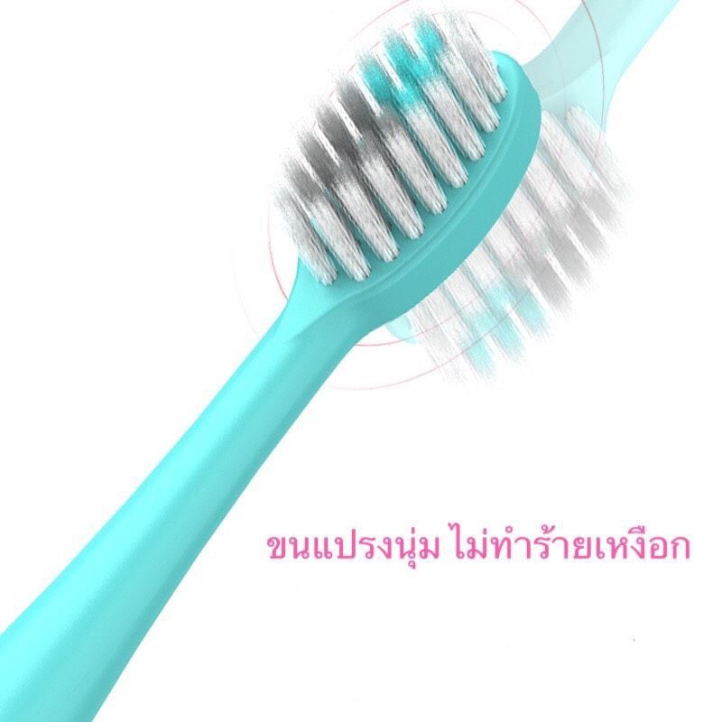 แปรงสีฟันไฟฟ้า สีฟันใส่ถ่าน สำหรับผู้ใหญ่ เด็กเผื่อสุขภาพ ราคาถูก