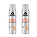 Adidas Power Booster Body Spray อาดิดาส พาวเวอร์ บูสเตอร์ สเปรย์ระงับกลิ่นกาย 150ml. (2ขวด)