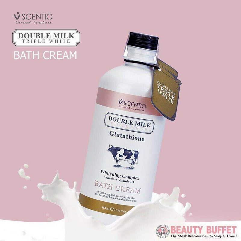 Beauty Buffet SCENTIO DOUBLE MILK TRIPLE WHITE BATH CREAM