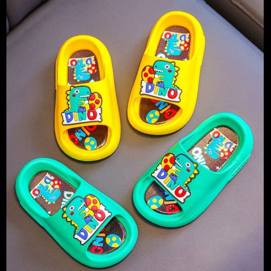 รองเท้าแตะเด็ก รองเท้าเด็กผู้หญิงเด็กชาย แตะแบบสวมและลำลอง นิ่ม เบา ใส่สบาย Childrens slip on shoes (พร้อมส่งในไทย)