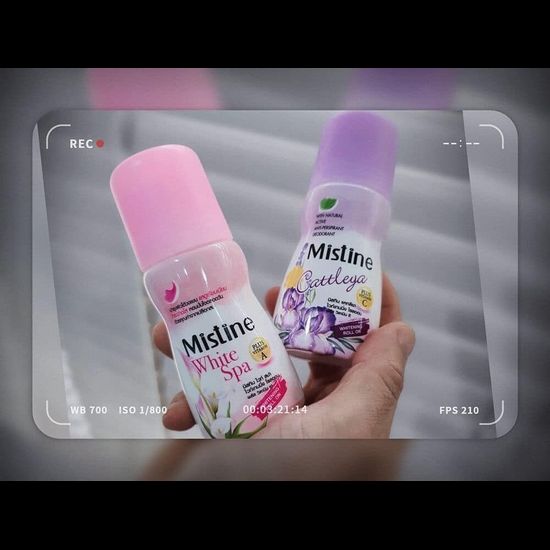 โรลออน มิสทีน ไวท์สปา 35ml ระงับกลิ่นตัว เหงื่อ รักแร้ขาว Mistine Whitening Roll On