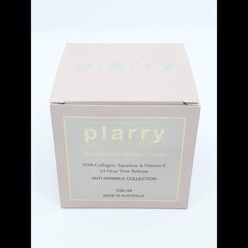 (🚚ส่งฟรี อย่าลืมเก็บคูปอง) ครีมรกแกะ ออสเตรเลียของแท้100%  Plarry Placenta Anti-Wrinkle Cream ครีมหน้าเด็ก ช่วยลดเลือนริ้วรอย หน้าเด้ง เนียนใส ขนาด 100 ml.