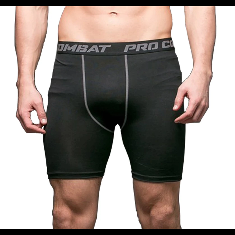 PRO COMBAT กางเกงรัดกล้ามเนื้อ กางเกงออกกำลังกายขาสั้น Compression Shorts