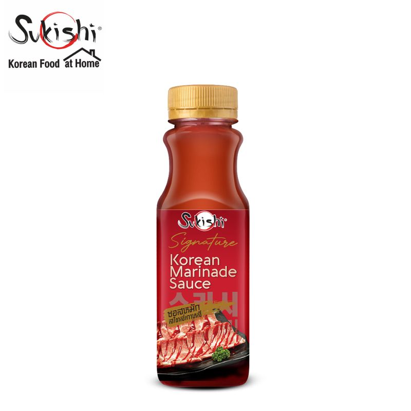 ซูกิชิ ซอสหมักสไตล์เกาหลี 180 กรัม Korean Marinade Sauce 180g