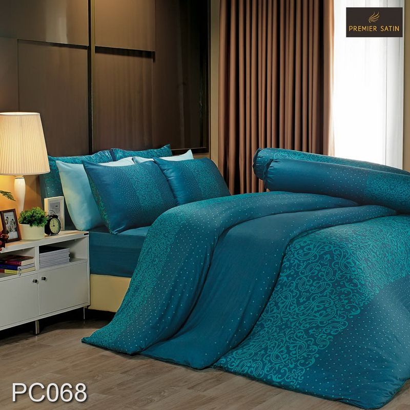 Royal Touch ผ้านวม 60"x80" Cotton sateen 100% ป้องกันไรฝุ่น นุ่มลื่นเงางามดุจไหม PC.1