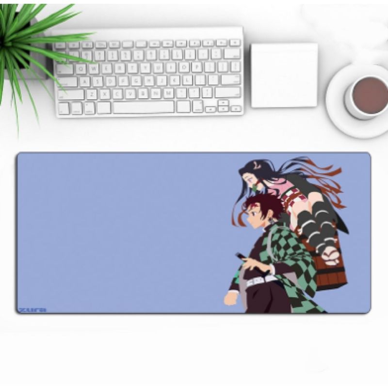 แผ่นรองเม้าส์ 80x30x3 มม. แผ่นรองเม้าส์ลายการ์ตูน Mouse Pad แผ่นรองเมาส์ ที่รองเมาส์