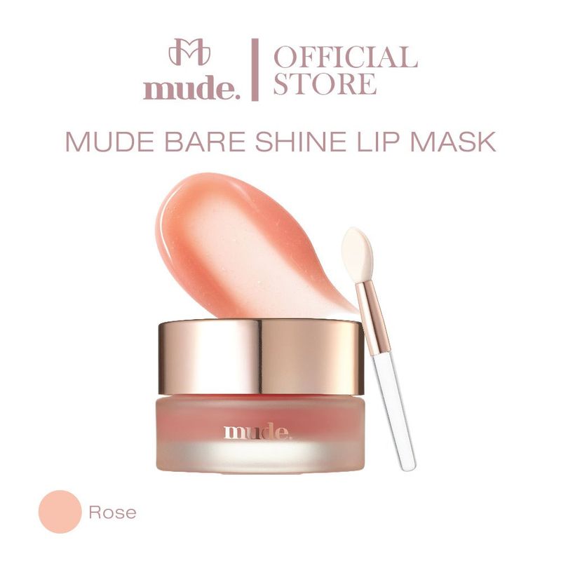 [ช้อปในไลฟ์ลด50%] MUDE BARE SHINE LIP MASK  8g. (ลิป บำรุงริมฝีปาก)