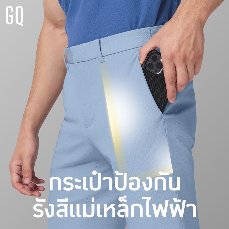 Perfect Stretch Light Chino Shorts กางเกงชิโนขาสั้นสำหรับผู้ชาย  ผ้ายืดเบาสบาย  สีกากี