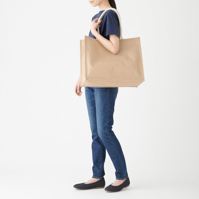 มูจิ กระเป๋าปอกระเจา - MUJI Jute Bag A6 B5 A4 A3