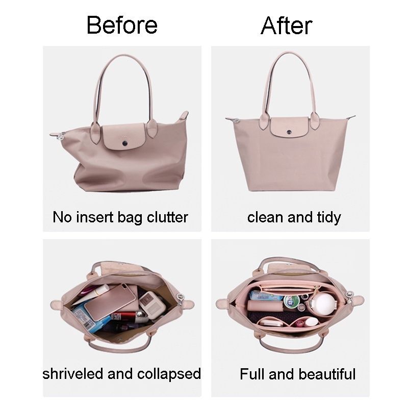 Longchamp LE PLIAGE กระเป๋าจัดระเบียบ กระเป๋าเครื่องสําอาง สะพายไหล่ สะพายข้าง อุปกรณ์เสริม สําหรับเดินทาง