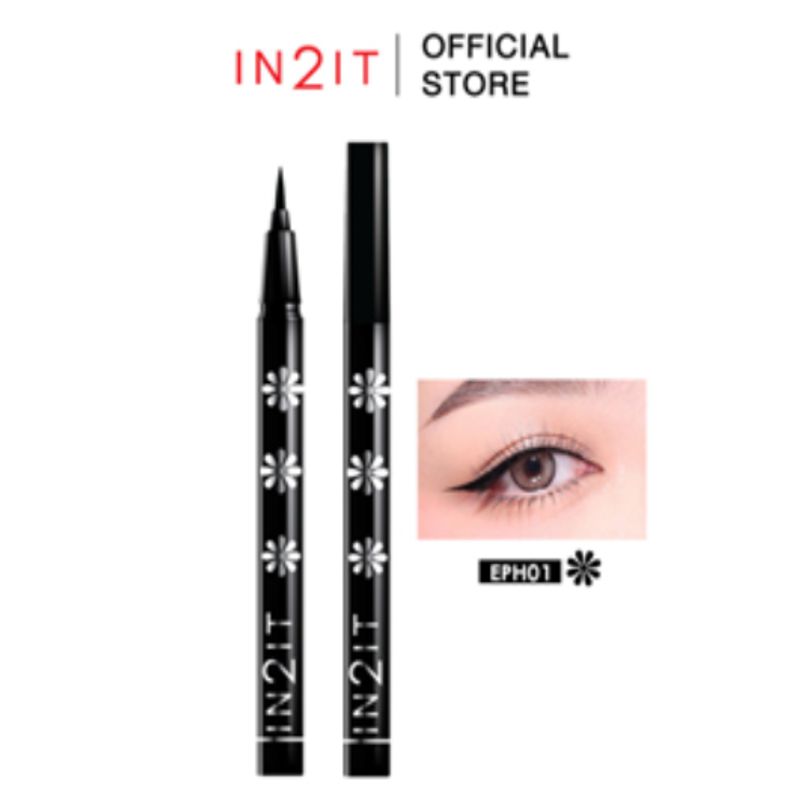 IN2IT Hair Brush Eyeliner Pen Waterproof