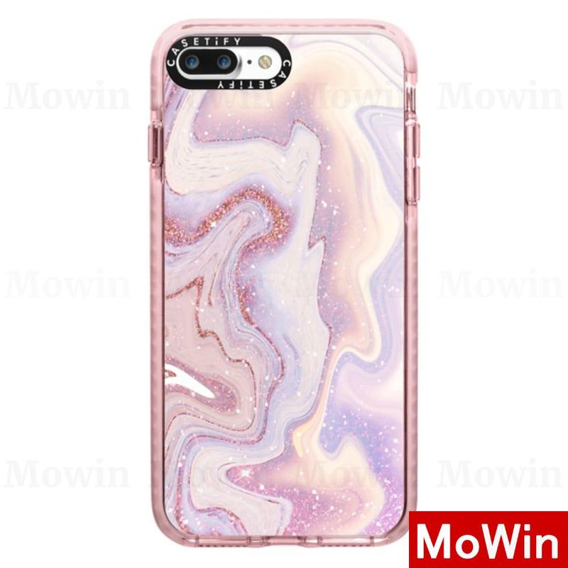 Mowin - 15 เคส iPhone ซิลิโคนนุ่มเคส TPU หนาป้องกันกล้องกรอบเคสกันกระแทกโปร่งแสงสีชมพูไล่โทนสีลำแสงศิลปะสำหรับ iPhone 13 Pro Max iPhone 12 Pro Max iPhone 11 Pro Max iPhone 7 Plus iPhone XR XS 🥑MW🥝