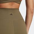 Adidas:Yoga Studio Wrapped 7/8 Leggings,A/L,Green,Free Shipping