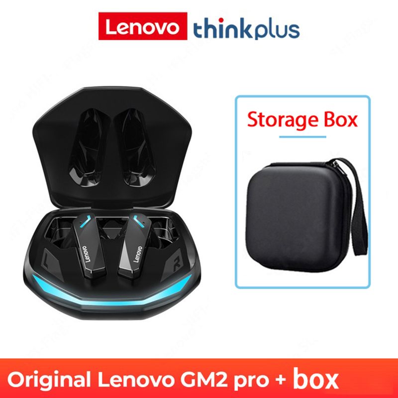 Lenovo Thinkplus GM2PRO  หูฟังTWS หูฟังบลูทูธ Gaming หูฟังบลูทูธเกมมิ่ง Bluetooth 5.3 หูฟังไร้สาย หูฟังบลูทูธไร้สาย Support Android/IOS