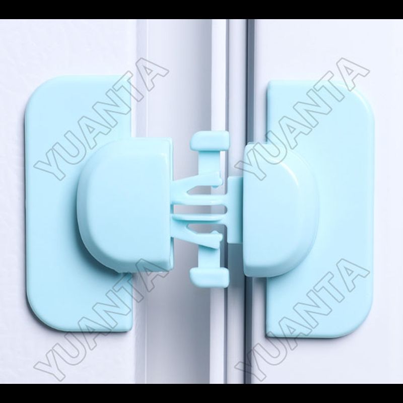 YUANTA ตัวล็อคประตูตู้เย็นเพื่อความปลอดภัยสำหรับเด็ก Baby Fridge Safty lock