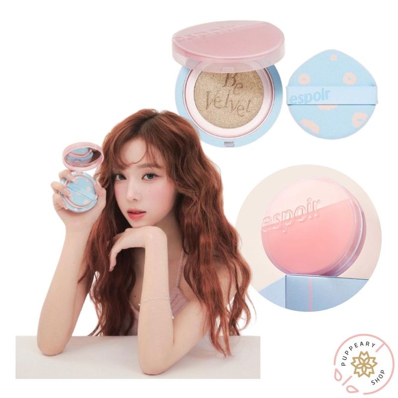 (แท้/พร้อมส่ง) ESPOIR PRO TAILOR BE VELVET COVER CUSHION CHERRY BLOSSOM EDITION