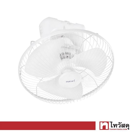 HATARI พัดลมโคจร (ส่าย) รุ่น HT-C16M8(N) ขนาด 16 นิ้ว สีเทา - ขาว