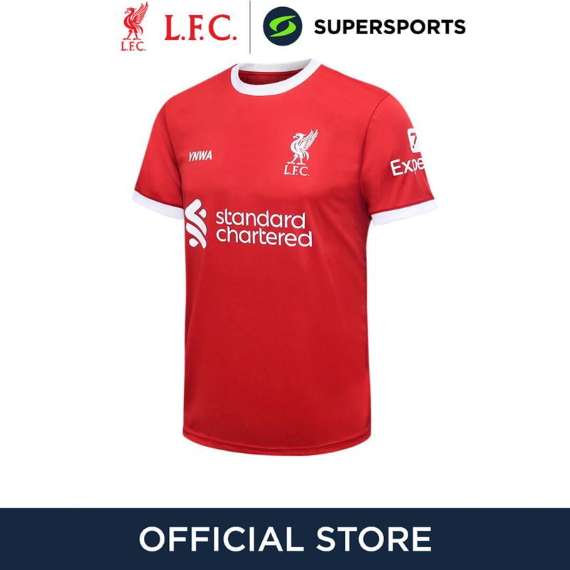 LIVERPOOL FOOTBALL CLUB เสื้อแข่งผู้ชายทีมลิเวอร์พูล Supporter ชุดเหย้า ฤดูกาล 2023/24