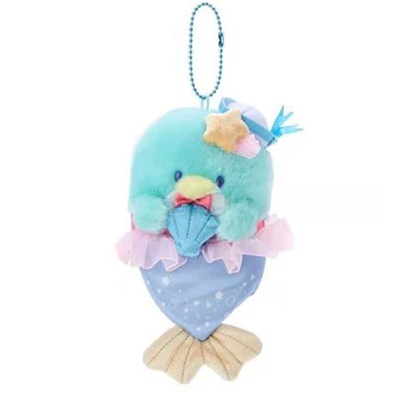 ตุ๊กตาของเล่น Eul Sanrio Mermaid Series Kuromi Melody Hangyodon Cinnamoroll Pachacco สําหรับเด็ก