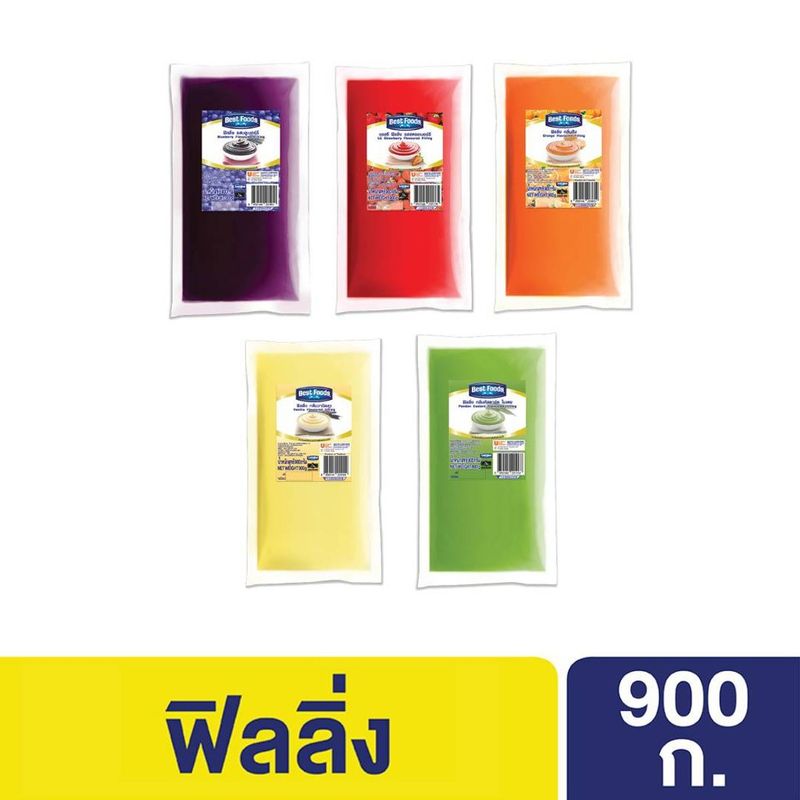 เบสท์ฟู้ดส์ ฟิลลิ่ง 900 กรัม Best foods Filling 900 G  (เลือกสูตรด้านใน)